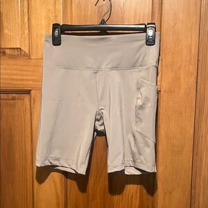 Calvin Klein Performance Beige Bike Shorts